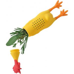 Récipient D'assaisonnement En Silicone,Infuseur À Épices Boîte À Épices De Poulet Hurlant Sac À Épices Sac À Épices Outils De Soupe De Cuisine Gadgets Filtre D'assaisonnement À - Neuf