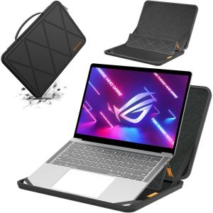 Ms130 Housse De Protection En Eva Rigide Avec Support Compatible Pour 18 Pouce Asus Rog Strix Scar 18 2025 G835/2024/2023, Pour 18 Pouce Asus Rog Strix G18 2025 G815/2025 G814/2024/2023 - Neuf