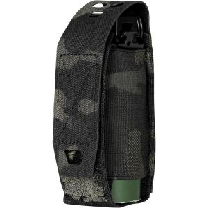 Eryi-Support Molle Pour Lampe De Poche Pochette À Chargeur Pochettes Tactiques Flashbang Pochettes D'outils Portables Multi-Usages 500d Nylon (Multi-Camo Black) - Neuf