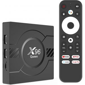 CHECARZHN--NO1-Smart Tv Box Wifi 2 Go/8 Go Avec Allwinner H313, Tv Box Android 10.0 Prend En Charge 4K Hd Avec Chipset Quad-Core, Streaming Media Player - Neuf