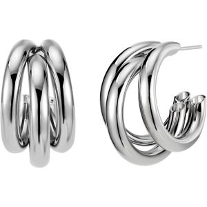 Kal-Paire De Boucles D'oreilles, Boucle Dormeuse Scintillante En Cuivre Plaqu&eacute; Or, Clous D'oreilles En Forme De Griffe, Accessoire D'oreilles &Eacute;l&eacute;gant Simple Pour Filles Femmes &Agrave; La Mode - Neuf