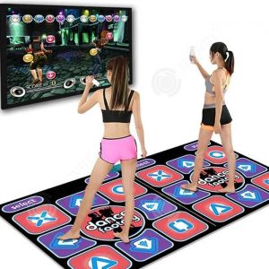 INN Tapis de danse double 165x90cm sans fil 200 jeux Jouet musical d'éducation précoce pour de danse de jeu tapis de danse - Neuf