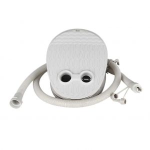 Canot pneumatique de la Pompe - Pompe &agrave; Pied Double Chambre pour des Matelas gonflables, jeux Gonflables, et des Kayaks, Compact et Portable - Neuf