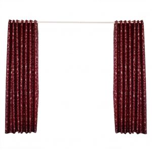 HJLIAN Rideau de fenetre en polyester 1 piece, panneaux occultants avec perforation - Neuf
