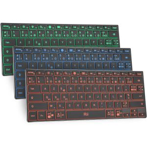 Chenquansarl-X9 Clavier Bluetooth Sans Fil Rgb Rechargeable Étui Aluminium Compatible Ipad 10th,Pro,Mini,Air,Tablettes,Surface,Pc - Neuf