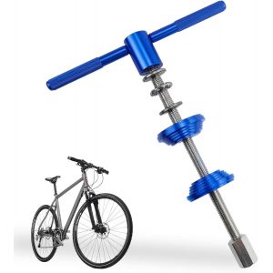 Casque De V&eacute;lo Support De P&eacute;dalier,Outils Roulement Velo,Support De P&eacute;dalier Pour Vtt Et V&eacute;lo De Route,Presse &Agrave; Tasse,Outil D'installation De Casque De V&eacute;lo - Neuf