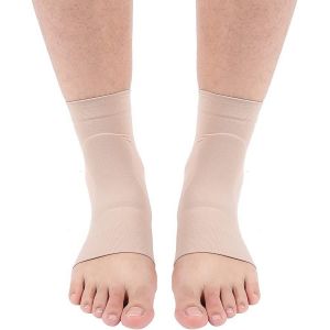 Xekal-Protege Cheville,Protège Talon,Protège-Talons Coussin Manchon De Protection De Cheville Élastique Chevillère Coussinet Talon Silicone Respirant Pied Crack Chaussette Cheville - Neuf