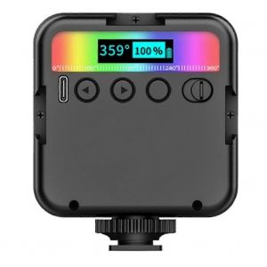 RGB LED Lumi&egrave;re d'appoint Vid&eacute;o de conf&eacute;rence Lumi&egrave;re d'appoint Lumi&egrave;re de poche Led Vlog Couleur Lumi&egrave;re d'appoint SLR Phot - Neuf