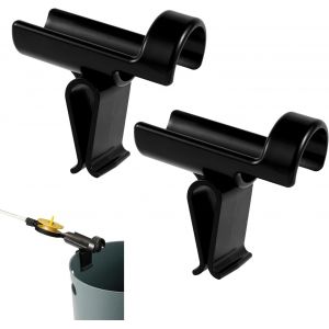 Lbgwp60-2pcssupport De Canne À Pêche Sur Glace, Porte Canne À Pêche Fiables Porte Canne À Seau Pour La Pêche Support De Canne À Seau Pour Presque Toutes Les Cannes À Glace Sur Votre Seau(Noir) - Neuf