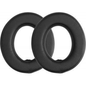 LORANKA-2X Coussinet Compatible avec Corsair HS50 HS60 HS60 Pro HS70 HS70 Pro HS75 Coussinet - Coussinets en Mousse pour Casque Audio - Noir - Neuf