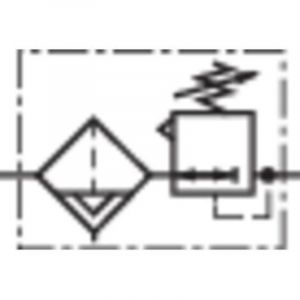 Norgren - R&eacute;gulateur De Filtre (purge Manuelle) 0,3 - 7 Bar Connexion G1/4 Imi B07-201-m3kg - Neuf