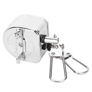 Boucle Retractable En Fil D'acier A Double Goupille Facile A Tirer, Accessoire Pratique Pour Equipement De Peche - Neuf