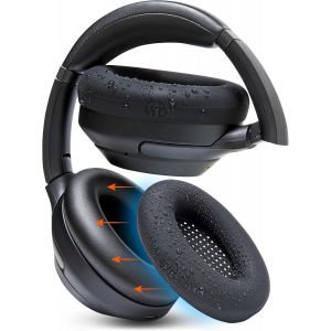 KAL-Sweatz Xm3 U2013 Housses De Protection Brevetées Pour Écouteurs Sony Wh1000Xm3 Cache-Oreilles En Silicone Pour Écouteurs Sony Wh-0Xm3 | Black - Neuf