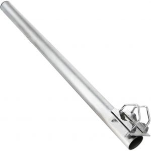 Support de Balcon 40cm &Oslash; 48mm Acier M&acirc;t Support de Balustrade pour Parabole Satellite Antenne Satellite Installation Miroir Satellite Extension - &eacute;galement utilisable comme Extension de m&acirc;t - Neuf