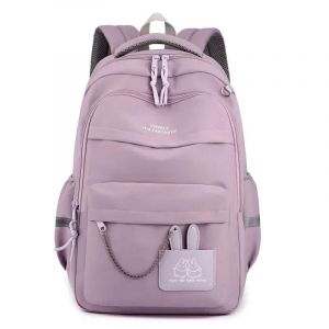 Kalec-Sac À Dos De Grande Capacité Pour Enfants,Cadeau Pour Étudiants,Sac D'école Mignon Pour Filles,Sac À Livres Kawaii Primaire,Black, - Neuf