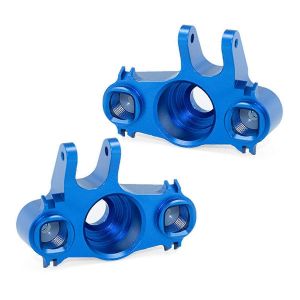 C Moyeux Blocs de Roulettes Kit pour TRAXXAS 1/10 RC Pièces de Mise À Niveau De Voiture Bleu - Neuf
