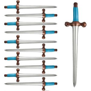 KAL-10 Pièces Épées Gonflables Jouet Épée, Couteaux De Gonflables Pirate, Epee Enfant, Deguisement Pirate, Epee Mousse Pour La Fête De Cosplay, Halloween, Décorations De Thème - Neuf