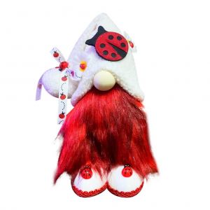 Statue De Gnome De Noel, Figurine De Gnome, Ornement De Table, Decoration De Maison De Noel, Decorations De Vacances - Neuf