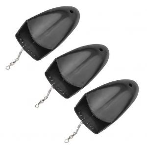 3pcs Planche De Pêche À La Traîne En Plastique Avec Accessoire D'outil De Pêche Pivotant - Neuf