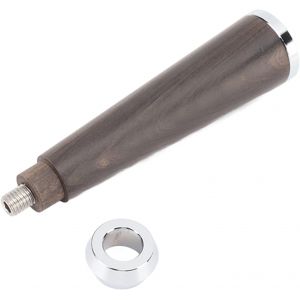 Poignée De Filtre À Café,Poignée De Porte-Filtre À Café,Remplacement De Machine À Café À Surface Lisse En Bois De Palissandre Noir À Filetage M10 Pour Accessoires D'outils De Café - Neuf