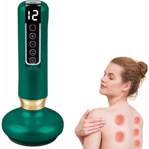 Masseur De Cellulite &Agrave; Main &Eacute;lectrique, Masseur Anti Cellulite Electrique, Appareil Anti Cellulite, Dispositif De Grattage Masseur &Eacute;lectrique Par Vibration, Soulagement De La Douleur(Vert) - Neuf