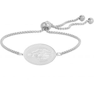 Eryi-Magnifique Bracelet De La Vierge Marie Bracelet De Prière Avec Pendentif Chapelet Religieux Bijoux De Protection De La Foi Pour Femmes Et Hommes - Neuf