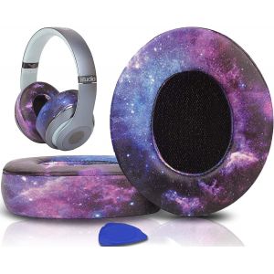 KAL-Coussinets D'Oreille, Oreillettes De Remplacement Pour Beats Studio 3 Et Studio 2 Casque Circum-Aural, Cache-Oreilles Couverts En Cuir Prot&eacute;ine, Supression De Bruit Mousse &Agrave; M&eacute;moire - Neuf