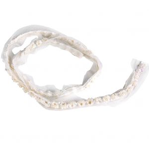 Ruban De Perles En Dentelle Fait A La Main, 1 Yard, Decoration Pour Vetements, Accessoires #5 - Neuf