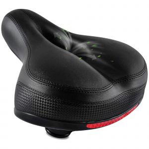 Selle De V&eacute;lo Confortable Pour Femmes Et Hommes, Selle De Remplacement Rembourr&eacute;e En Mousse &Agrave; M&eacute;moire De Forme Souple - Neuf
