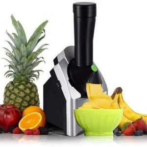 Machine à glace molle aux fruits, machine pour faire des sorbets, adaptée aux glaces végétaliennes et sans produits laitiers, 200 W - Neuf