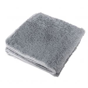 Hjlian Tapis De Salon Epais, Doux Et Moderne, Antiderapant, Pour Le Yoga, Decoration D'interieur (120 X 160 Cm, Gris Argente) - Neuf