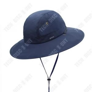 Td® Protection Solaire Extérieure Chapeau De Pêche Anti-Éclaboussures Surf Sur L'eau Grand Chapeau De Soleil Chapeau De Pêcheur - Neuf