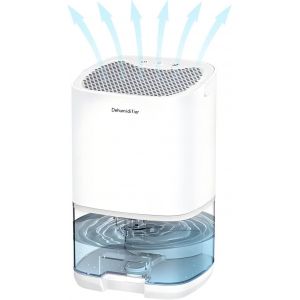 CHECARZHN--NO1-Déshumidificateur Électrique 1000 Ml - Déshumidificateur Silencieux Avec 7 Couleurs Led - Arrêt Automatique Pour Salle De Bain, Chambre À Coucher - Neuf