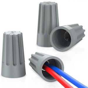 50Pcs Fils Écrous Connecteurs De Fil Électrique Pour Fil B De Calibre 10-22AWG - Neuf