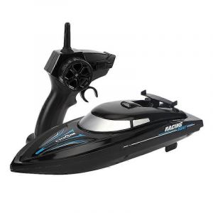 2.4Ghz 10KM / H Double Moteur Haute Vitesse Télécommande Bateau Piscine et Lac Bateau Télécommande O - Neuf