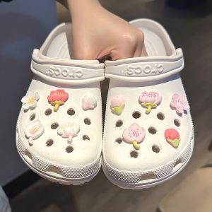 10 Accessoires Pour Chaussures En Pétales De Pêche - Neuf
