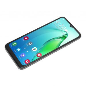 Smartphone 5G de 6,5 pouces, 6 Go de RaM, 128 Go de ROM, android 12, deverrouillage par empreinte digitale, batterie 5000 mah, 100-240 V, prise aU grise - Neuf
