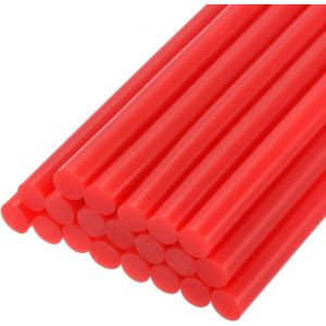 Bâtons de Colle pour Pistolet à Colle Chaude,100mm de Long x 11mm de Diamètre,Parfait pour les Projets d'Artisanat Diy et le Scellement,Rouge Foncé,20 Pièces - Neuf