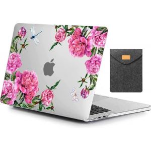 2 En 1 Ultra-Mince Coque Pour Macbook Air 13.6 Pouces M4 M3 M2 2022 2024 2025 Modèle A3240 A3113 A2681, Étui De Rigide Plastique & Housse Sleeve Pour Macbook Air 13 M4, 38 - Neuf