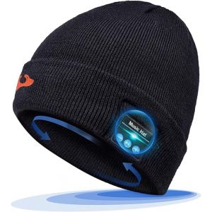 Bonnet Bluetooth Original Avec Ecouteurs Integres Pour Homme Et Femme Cadeau Hiver Et Noel - Neuf