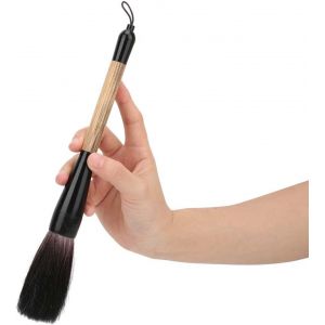 1 Pinceau De Calligraphie Chinoise De Taille Moyenne, Pinceau Japonais Kanji Sumi Pinceau Stylo Encre Peinture &Eacute;criture Art Dessin Pinceau (Poils D'ours) - Neuf