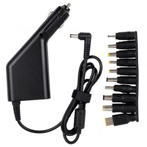 Chargeur De Voiture Multifonction 90 W Avec Interface Usb Et 10 Adaptateurs Pour Dell - Neuf