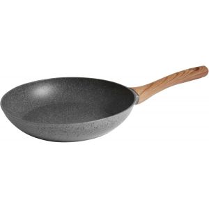 Po&ecirc;le En Aluminium S&eacute;rie Gardena, Antiadh&eacute;sive Effet Pierre, Adapt&eacute;e &Agrave; L'induction (Cm 24) - Neuf