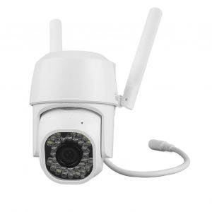 Camera de securite couleur, vision nocturne, audio bidirectionnel, detection de mouvement, etanche, pour la maison et l'exterieur - Neuf