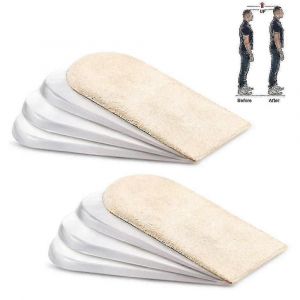 (4 Couches) Semelles Intérieures D'augmentation De La Hauteur,Élévation Orthopédique Du Talon Réglable - Neuf