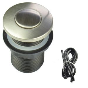 Interrupteur D'air Pour Broyeur &Agrave; D&eacute;chets - Acier Inoxydable Durable, Installation Sans Outil, Options De Montage Polyvalentes - Neuf