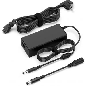 Chargeur 65W pour Dell Latitude 7490 7400 5590 5410 E6430 E5470 E5440 E5250 E5450 E7440 E7470 E7250 E7450 E6440, Dell Inspiron 13 14 15 16 17 3000 5000 7000 Series,Vostro 13 14 15 16 3000 5000 Series - Neuf