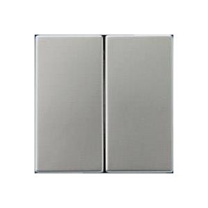 Jung Aluminium/Acier dor&eacute;/Chrome El&eacute;ment de commande/Plaque centrale - ES2995 - Neuf