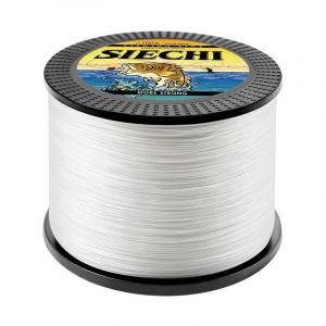 300m 500m 1000m 4 Brins Japon Super Fort Pe Tress&eacute; Ligne De P&ecirc;che Multifilament Tresse Fil 12 15 20 30 38 43 52 65 83lbs.White.X4-1000m-12lb-0.4 - Neuf