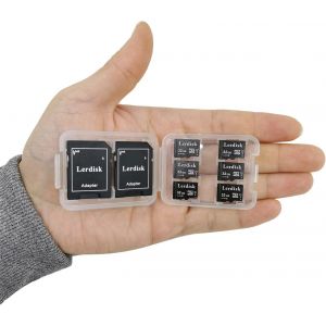 Wholesale Price Lot de 6 Cartes Micro SD 32 Go U3 Classe 10 UHS-I MicroSDHC avec Adaptateur SD Produit par SD Group Licence autorisée (32Go) - Neuf